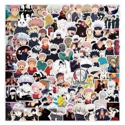 100pcs Jujutsu Kaisen Anime Sticker Pack