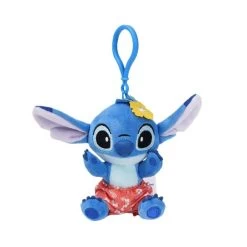 10cm Stitch Aloha Pendant Plush Bag Hanger