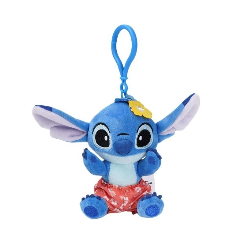 10cm Stitch Aloha Pendant Plush Bag Hanger 1 10cm Stitch Aloha Pendant Plush Bag Hanger