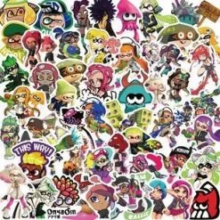 50 PCS Splatoon Sticker Pack