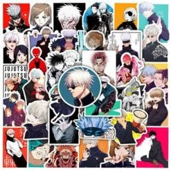 50pcs Jujutsu Kaisen Anime Sticker Pack