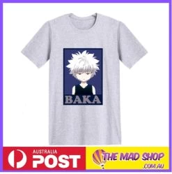 Anime Hunter X Hunter T-Shirt Killua - Gray