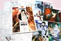 Attack On Titan Anime Series 16 Pages A4 Tracing Book
