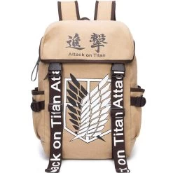 Attack On Titan Brown Backpack