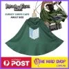 Attack On Titan Survey Corps Green Scouting Cosplay Cloak Cape ADULT SIZE