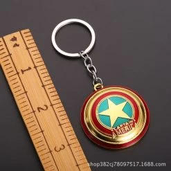 AVENGERS METAL KEYRING - CAPTAIN AMERICA