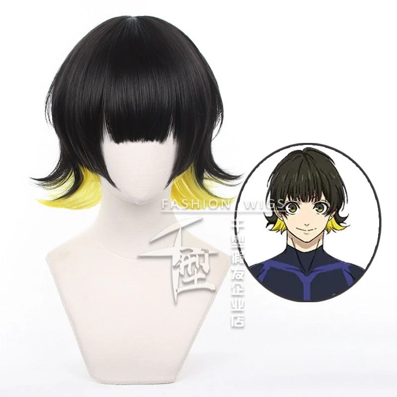 Blue Lock Meguru Bachira Cosplay Wig 1 Blue Lock Meguru Bachira Cosplay Wig