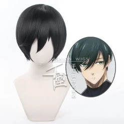 Blue Lock Rin Itoshi Cosplay Wig