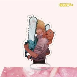Chainsaw Man Anime - Denji And Pochita Acrylic Stand