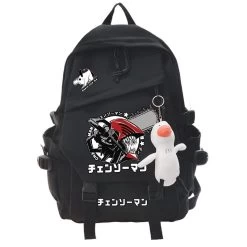 Chainsaw Man Black Backpack