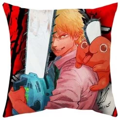 Chainsaw Man Denji & Pochita Cushion Pillow 45x45cm