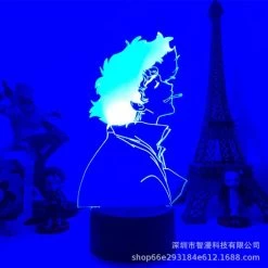 Cowboy Bebop Spike Acrylic LED Colour Changing Anime Light