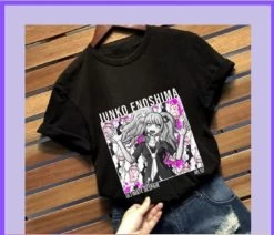 Danganronpa T-Shirt Junko Enoshima - Black