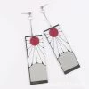 Demon Slayer Tanjiro Kamado Hanafuda Earrings
