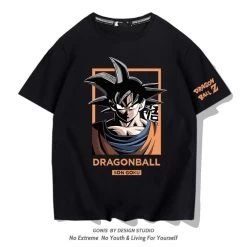 Dragon Ball Son Goku Black Tshirt Adult