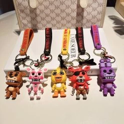 FNAF Five Nights At Freddys Characters 3D Keychain