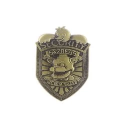 FNAF Five Nights At Freddy`s Security Badge Pin