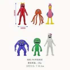 Garten Of Banban Mini Figurines 105mm Set Of 6Pcs