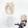 Genshin Impact Albedo Cosplay Wig