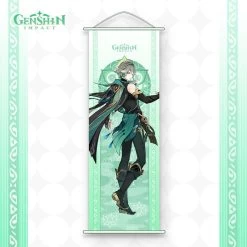 Genshin Impact Alhaitham Wall Scroll Poster