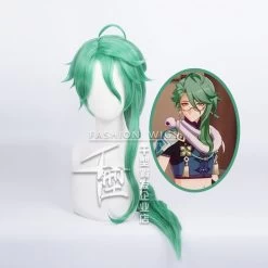 Genshin Impact Baizhu Cosplay Wig