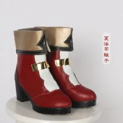 Genshin Impact Charlotte Cosplay Shoes