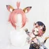 Genshin Impact Diona With Ears Cosplay Wig
