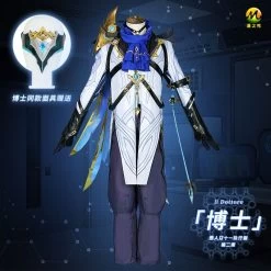 Genshin Impact Dottore Cosplay Game Suits
