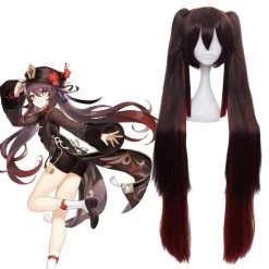 Genshin Impact HuTao Cosplay Wig
