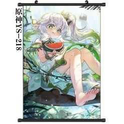 Genshin Impact Nahida Hanging Wall Scroll Poster 60x90cm