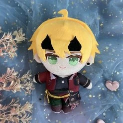 Genshin Impact Online Game Thoma 20cm Plush Toy