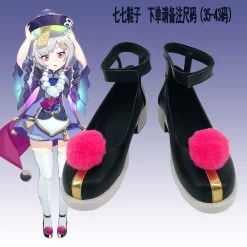 Genshin Impact Qiqi Cosplay Shoes