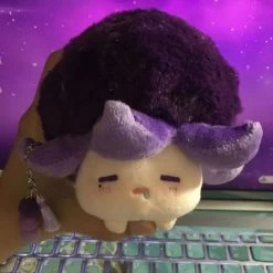 Genshin Impact Raiden Shogun Mushroom Plush 15CM