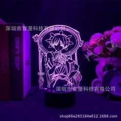 Genshin Impact Scaramouche Balladeer Acrylic 3D LED Night Light Lamp