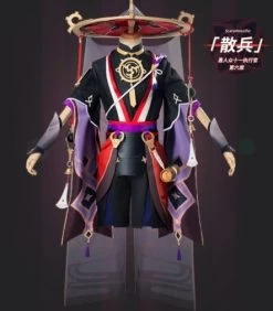 Genshin Impact Scaramouche Cosplay Costume [Hat Not Included]