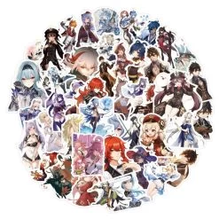 Genshin Impact Sticker Pack 50PCS