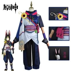 Genshin Impact Tighnari Cosplay Costume