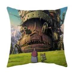 Howl`s Moving Castle Cushion Pillow 45x45cm
