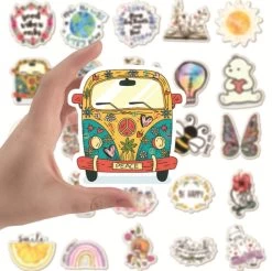 50pcs Cute VSCO Blue Sticker Pack -Anime Haven Shop image 12001532 12001625 800