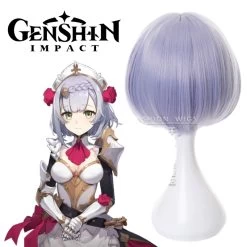 Genshin Impact Noelle Cosplay Wig -Anime Haven Shop image 12001825 12001854 800