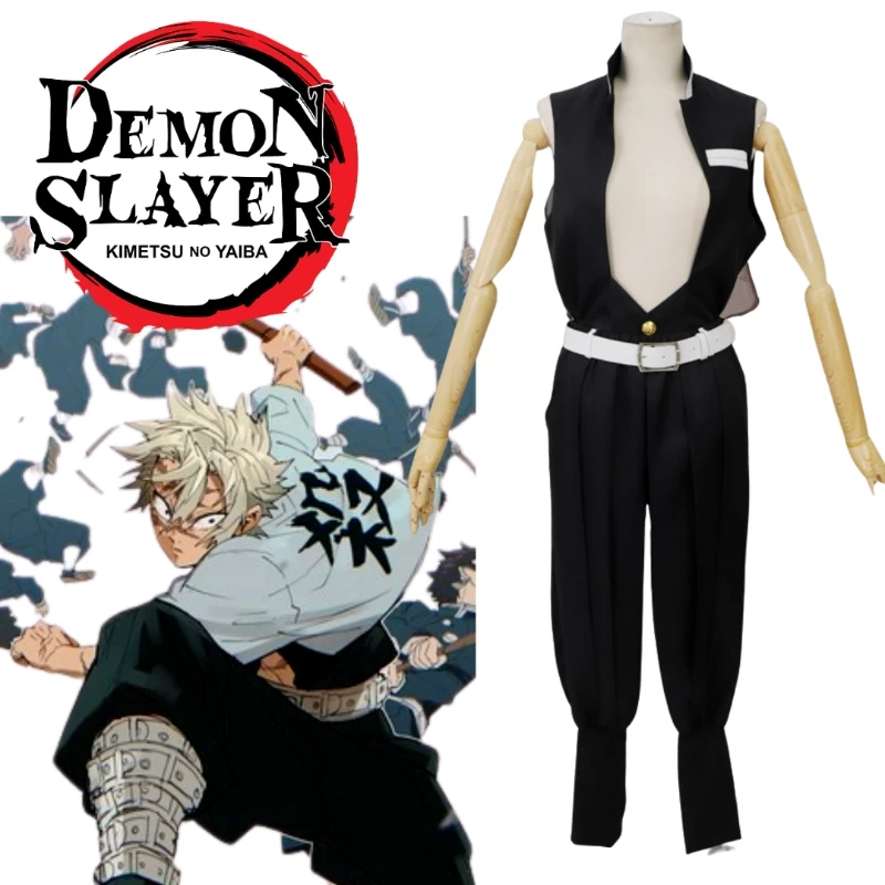 Demon Slayer Sanemi Shinazugawa Cosplay Costume 2 Demon Slayer Sanemi Shinazugawa Cosplay Costume - Image 2