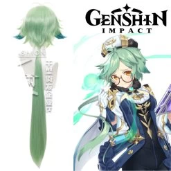Genshin Impact Sucrose Cosplay Wig -Anime Haven Shop image 12002135 12002059 800