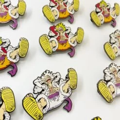 One Piece Luffy Gear 5 Enamel Pin -Anime Haven Shop image 12006389 800