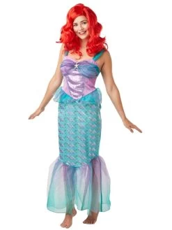 Disney Ariel Mermaid Adult Halloween Costume -Anime Haven Shop image 12008170 800