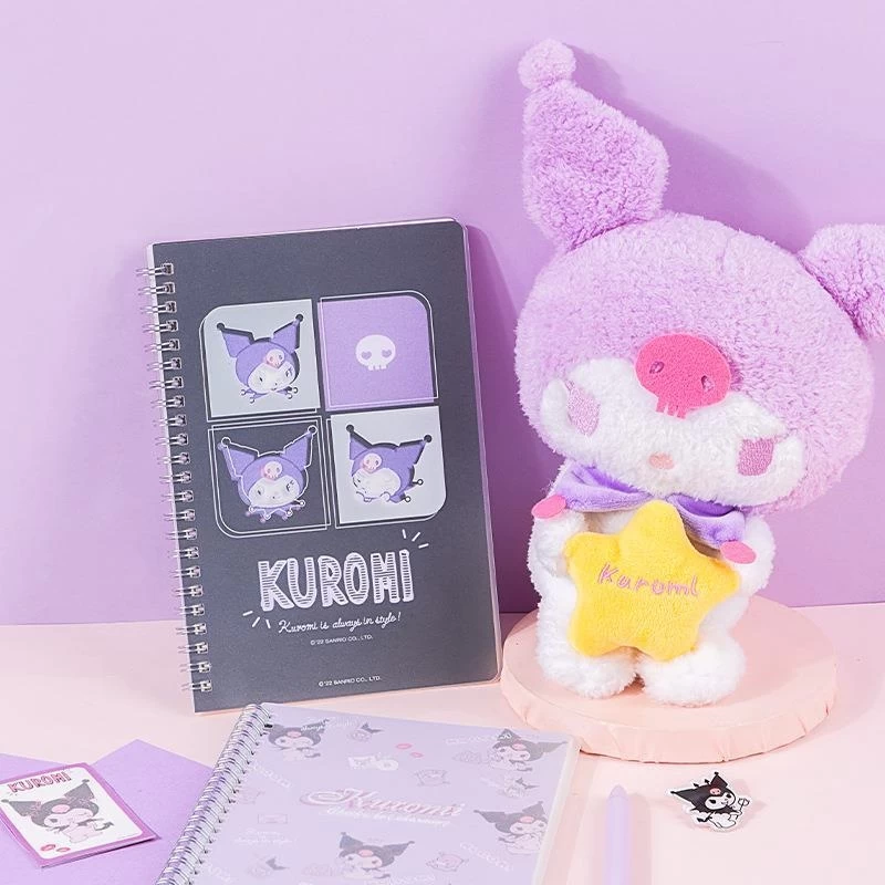 Sanrio Kuromi A5 Spring Coil Notebook 2 Sanrio Kuromi A5 Spring Coil Notebook - Image 2