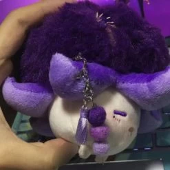 Genshin Impact Raiden Shogun Mushroom Plush 15CM -Anime Haven Shop image 12012792 12009127 800