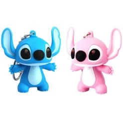 Stitch Keychain LED Lights Keyring -Anime Haven Shop image 12012871 12009307 800