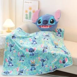 Stitch Plush Pillow & Blanket -Anime Haven Shop image 12013147 12009814 800
