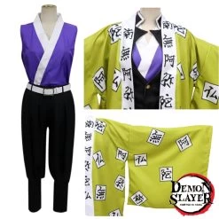 Demon Slayer Gyomei Himejima Cosplay Costume -Anime Haven Shop image 6025877 6004310 800