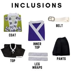 Demon Slayer Gyomei Himejima Cosplay Costume -Anime Haven Shop image 6025879 6004312 800